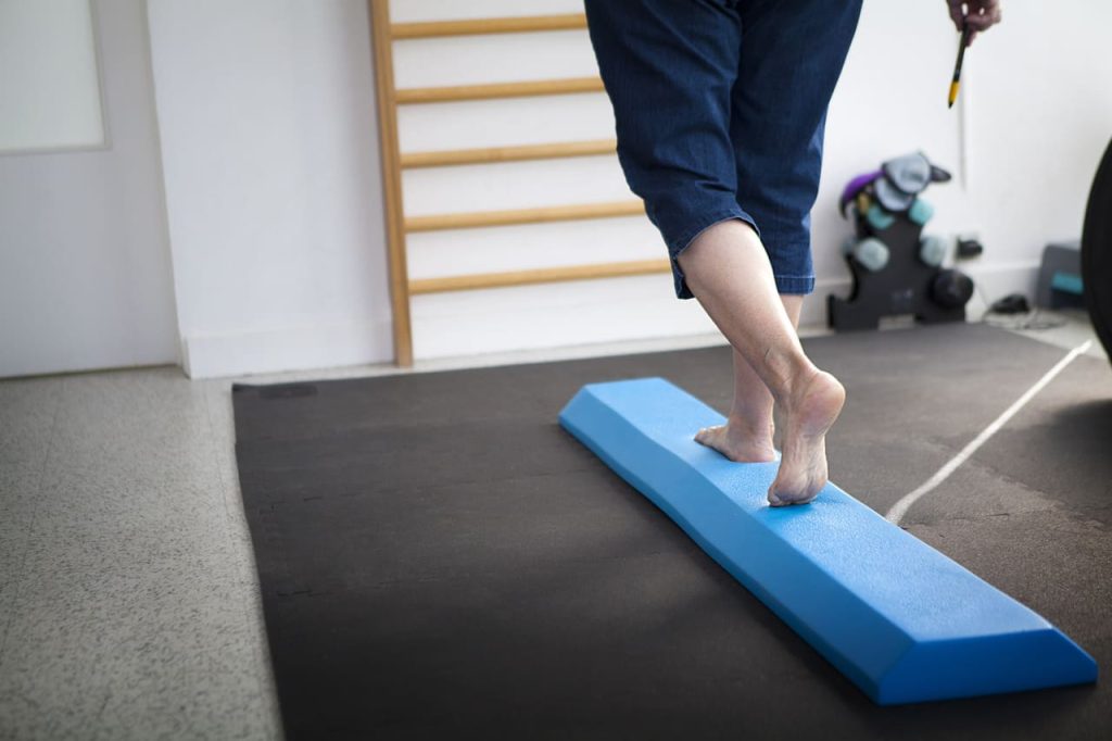 improving balance with physiotherapy edmonton